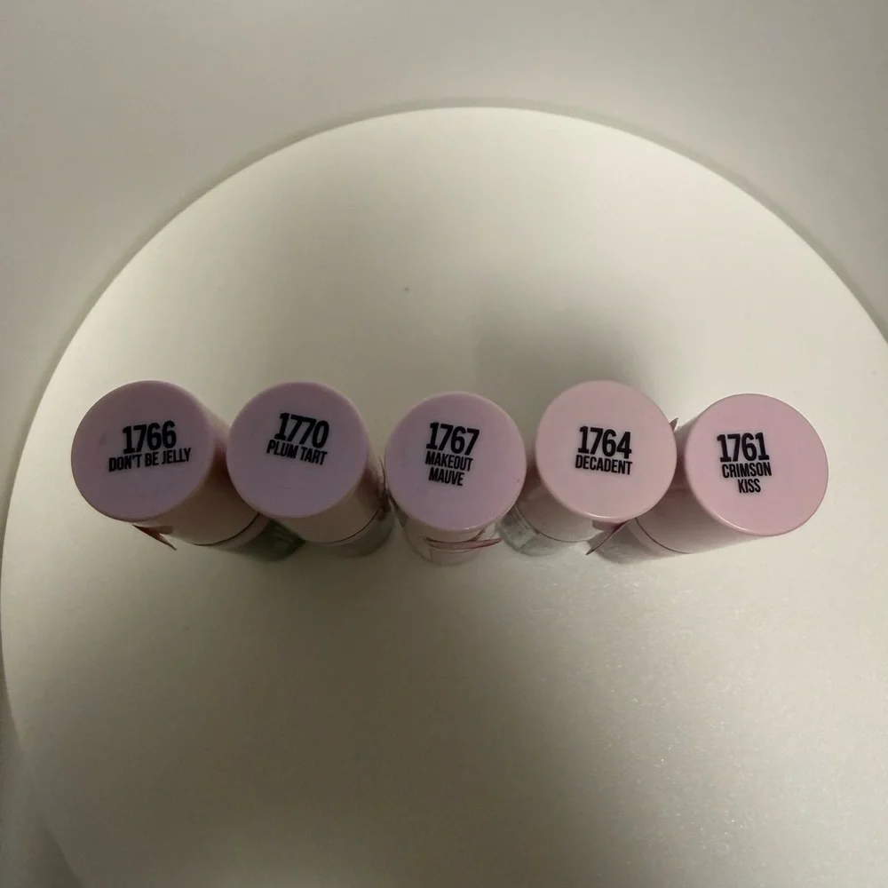 Hard Candy Syrup Kiss Lip Tint Lot of 5 – Mixed Shades – New Sealed‎